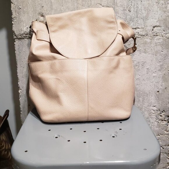 ORIGINAL Cuyana Convertable leather backpack in Blush - Picture 2 of 9